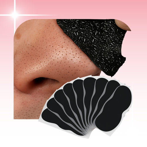 50 מדבקות פחם להוצאת שחורים בשווי 79.90₪